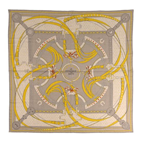 hermes shawl beige white jaune|hermes bandanas for women.